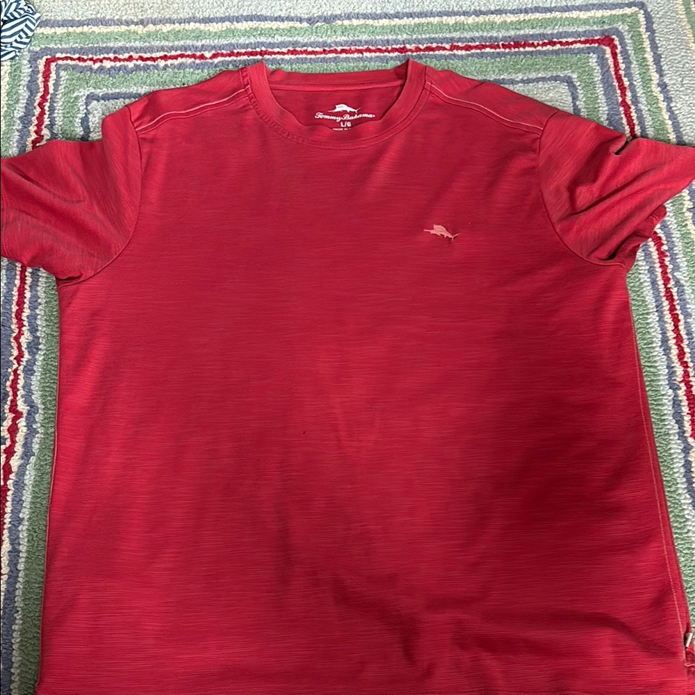 Tommy Bahama Men's Red T-Shirt